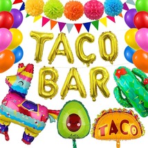 Taco Bar Decorations Taco Party Decorations Cinco De Mayo Decorations Mexican Fi - £20.91 GBP