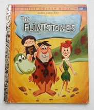 THE FLINTSTONES ~ Little Golden Books ~ Mel Crawford Vintage Childrens Cartoons - $9.79