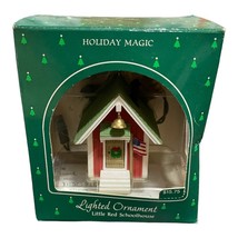 Hallmark Keepsake &quot;Little Red Schoolhouse&quot; 2015 Holiday Magic Ornament - £6.91 GBP