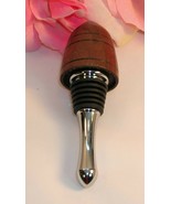 New Hand Crafted / Turned Eastern Walnut Wood Wine Bottle Stopper Great ... - £15.73 GBP