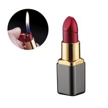 Lipstick Butane Lighter, Smoking EDC Accessory for Fashion Ladies (Witho... - $15.99