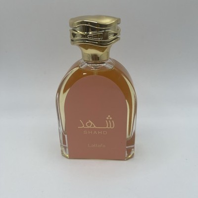 Lattafa Shahd Eau de Parfum Spray for Unisex, 3.4 Fl Oz (100 ml)