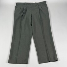 Keithmoor Men&#39;s Pleated Dress Pants Size 40R Gray 100% Wool - $28.49