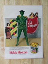 Vintage 1952 Niblets Mexicorn Jolly Green Giant Full Page Original Ad - 921 - £5.30 GBP