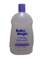 Calming Baby Bath  Baby Magic 16.5oz,Lavender &amp; Chamomile Tear-Free, 16.5 Oz - £10.10 GBP