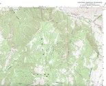 Porcupine Reservoir Utah 1969 Vintage USGS Topo Map 7.5 Quadrangle with ... - $17.95
