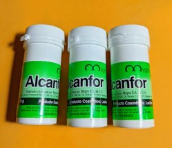 Refined Camphor 3ct 10g/ea Alcanfor Mexicano - £11.18 GBP