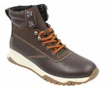 Alfani Men Alpine Hiker Combat Boots Reggie Size US 10M Tan Brown Leather - $29.70
