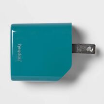 heyday 2-Port 20W USB-A USB-C Wall Charger Bright Teal - $2.97 heyday 2-Port 20W USB-A USB-C Wall Charger Bright Teal - $2.97