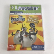 Leap Frog Leapster Learning Game Penguins Of Madagascar Animal Facts Math New - £13.27 GBP
