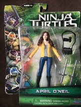 Teenage Mutant Ninja Turtles Movie April O&#39;Neil Basic Figure HTF - £31.52 GBP