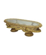 Vintage Ornate Gilt Baroque Oval Coffee Table Base Only - £1,798.55 GBP