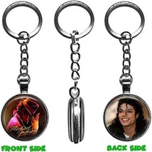 1 Star Singer Double Sided Bezel Pendant Key Chain for Gift - £9.61 GBP