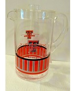Texas Tech &quot;Go Red Raiders&quot; Acrylic Pitcher - £8.62 GBP