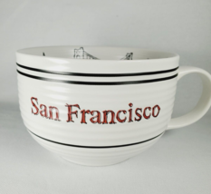 NEW LARGE SF Mercantile Love San Francisco Coffee Mug Skyline Kameron Peck - £22.13 GBP