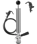 Hilangsan Beer Keg Party Pump 8inch Beer tap Pump Chrome-Plated D Couple... - $826.73 MXN