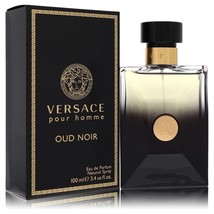 Versace Pour Homme Oud Noir by Versace Eau De Parfum Spray 3.4 oz for Men - £83.01 GBP