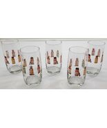 *N) Set of 5 Snapple Tea Promotional Tumbler Glasses 2003 Beverage - $59.39