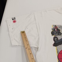 Vintage 1994 Fruit of the Loom TEAM SIR RACEWAY Men's XL White Graphic T Shirt image 6