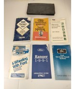 1991 Ford Ranger Owners Manual Case Inserts User Guide OEM - $837.85 MXN