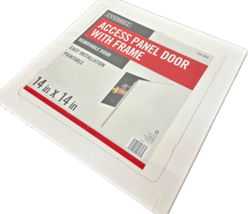 Everbilt 14x14 Access Panel with Frame White Plastic – New, Sealed - $544.79 MXN