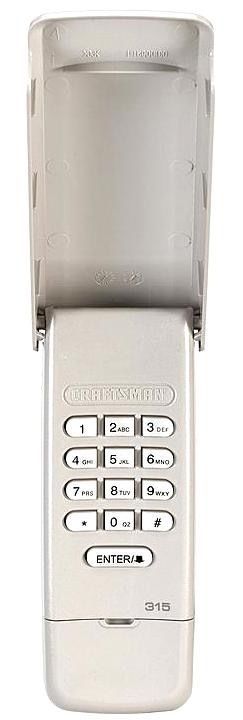 Craftsman Garage Door Opener Wireless Keyless Entry Pad 93050 - $39.95