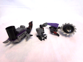 Mega Bloks and Lego Lot Black and Grey ship pieces  - $4.80