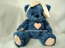 Cherished Teddies Plush Blue Bear 1999 LE  #549967  Used in Great Condition - £23.02 GBP