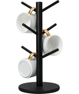 Mylifeunit Mug Holder Tree, Coffee Cup Holder With 6 Hooks (Black) - $33.96
