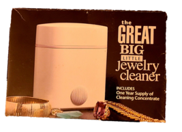 Great Big Little Sonic Jewelry Cleaner By Inverness Jewelry Cleaner Vint... - £14.09 GBP