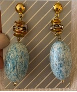 ⭕⭕VTG, never worn, vintage earrings, height 7cm, new in box - €10,23 EUR