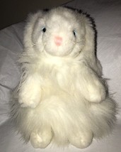 Ty Classic Angora Rabbit Plush Stuffed Animal Toy 2001 12" Fluffy Cashmere White - $13.99