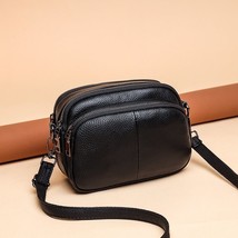 New Mini Handbags Women Fashion Genuine Leather  Wide Shoulder Strap Messenger B - £37.73 GBP