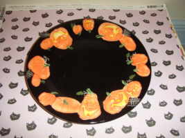 The White Barn Halloween Pumpkins Candle Plate - £12.04 GBP