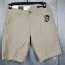 NWT Volcom Mens Riser Shorts Chinos Size 29 X 10 Regular Relaxed Fit Beige New - £16.72 GBP