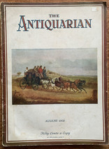 The Antiquarian Magazine August 1930 Pewter Bannister-Back Chair Coachmaker - £7.87 GBP