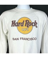 Hard Rock Cafe San Francisco Vintage S/M Pullover Sweatshirt Medium Clas... - £30.27 GBP