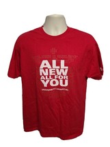 University of Utah Health Care All New for You Adult Large Red TShirt - £11.86 GBP