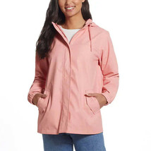 Weatherproof Vintage Ladies&#39; Rain Slicker Hooded Jacket - £31.89 GBP