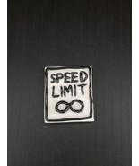 Handmade Clay Speed Limit Infinite Sign Magnet - $91.87 MXN