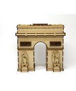 3D Puzzle | Arc de Triomphe Replica 3D Puzzle | 3mm MDF Wood 3D Puzzle  - £24.25 GBP