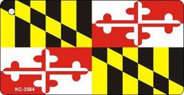 Maryland State Flag Novelty Key Chain - £9.40 GBP