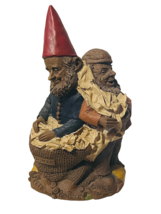 Tom Clark Figurine vtg sculpture signed Cairn coin Gnome Pete 77 Re-Pete... - £54.47 GBP