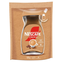 Nescafe CREMA instant coffee REFILL BAG -135g/67 cups #6 INTENSITY FREE ... - $22.76
