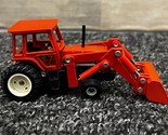 DEUTZ ALLIS 1/64 Scale Farm Tractor w/ Bucket Loader Toy #1597D Ertl ~ V... - $19.34