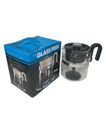 Gemco The Glass Perk Stove Top Percolator Black 4 To 8 Cup Excellent - $480.15 MXN