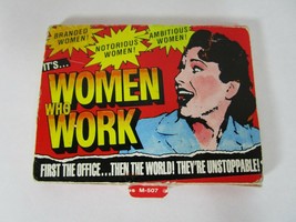 1986 Post-It Notes Women Who Work Women&#39;s Rights Memorbilia Rare Vintage - £30.95 GBP
