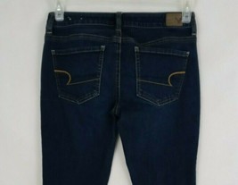 American Eagle Outfitters Whiskered Blue Super Stretch Jeggings Pants Si... - $19.79