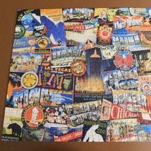 Ravensburger Road Trip USA En Route! Jigsaw Puzzle 1000 Piece Complete B... - $11.65