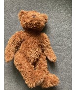 FAO Schwarz 10.5” Seated Plush Brown Teddy Bear – Non-Jointed - £12.13 GBP